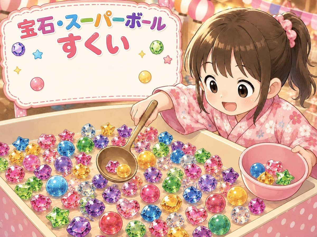 宝石&スーパーボールすくい